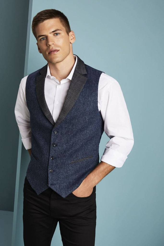 Mens Tweed Waistcoat - The Staff Uniform Company
