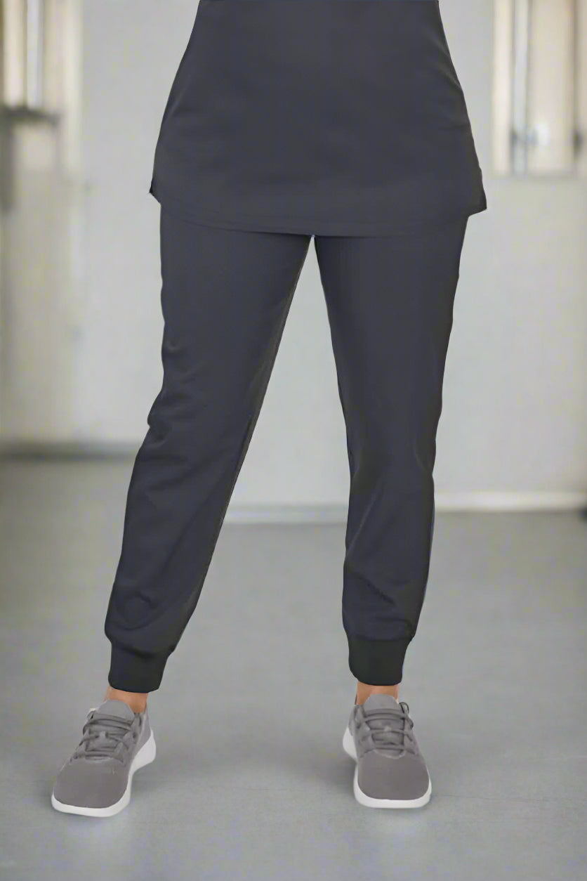 Neo Ladies "Simki" Jogger Scrub Trouser Scrubs Behrens Black XS
