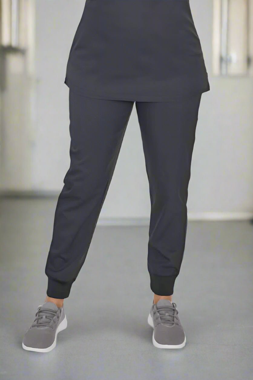 Neo Ladies "Simki" Jogger Scrub Trouser Scrubs Behrens Black 2XS