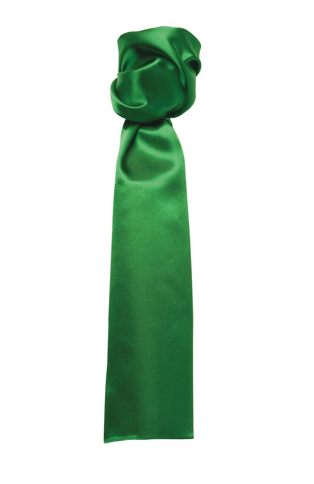 PR730: Ladies Plain Business Scarf Scarves Premier Emerald Regular