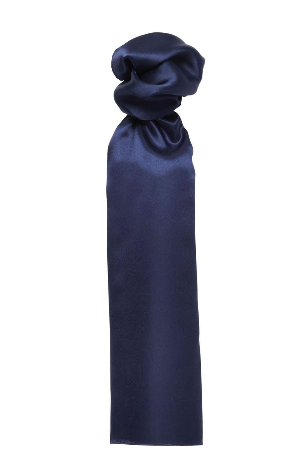 PR730: Ladies Plain Business Scarf Scarves Premier Navy Regular