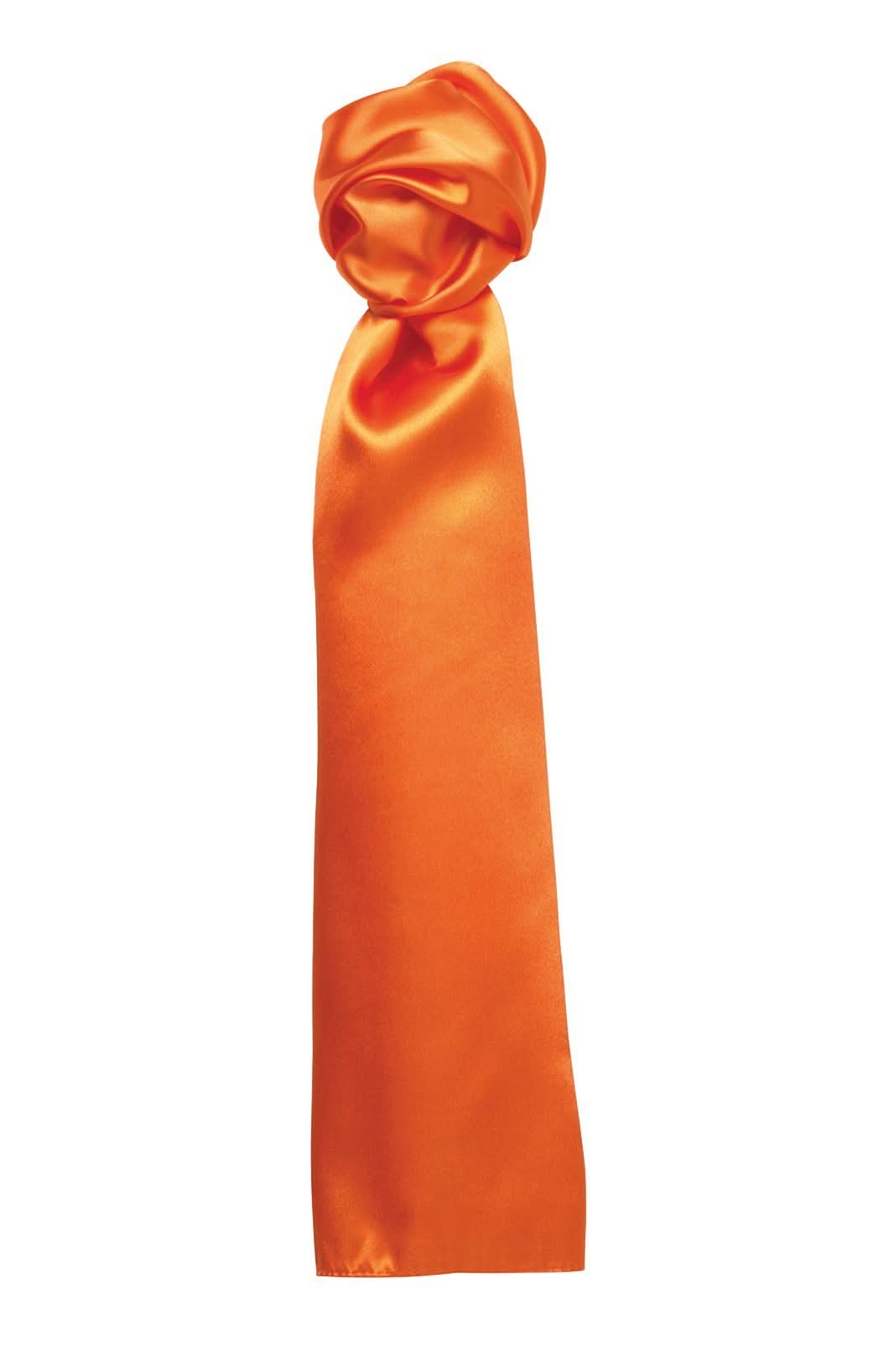 PR730: Ladies Plain Business Scarf Scarves Premier Orange Regular
