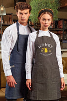 PR113: Fairtrade Denim Bib Apron Aprons Premier