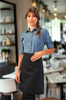 PR114: Fairtrade Cotton Waist Apron Aprons premier