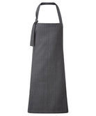 PR122: Sustainable Bib Apron Aprons Premier Grey Denim Regular