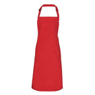 PR150: Colours Pocketless Bib Apron Aprons Premier