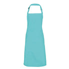 PR150: Colours Pocketless Bib Apron Aprons Premier Duck Egg Blue Regular