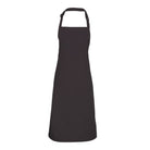 PR150: Colours Pocketless Bib Apron Aprons Premier Charcoal Regular