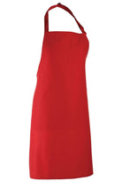 PR150: Colours Pocketless Bib Apron - The Staff Uniform Company