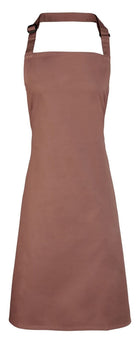 PR150: Colours Pocketless Bib Apron - The Staff Uniform Company