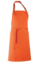 PR150: Colours Pocketless Bib Apron - The Staff Uniform Company