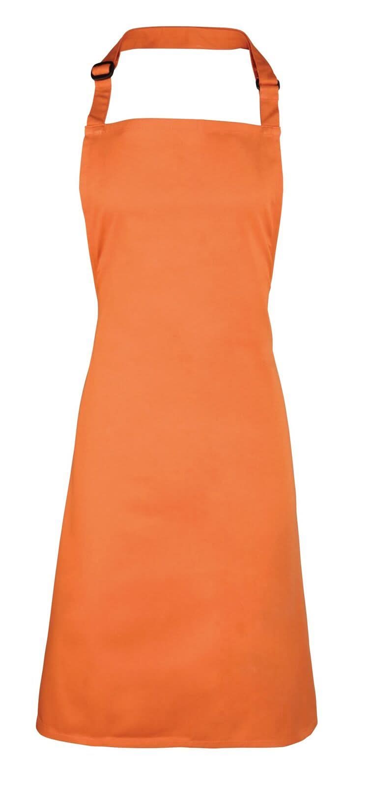 PR150: Colours Pocketless Bib Apron - The Staff Uniform Company