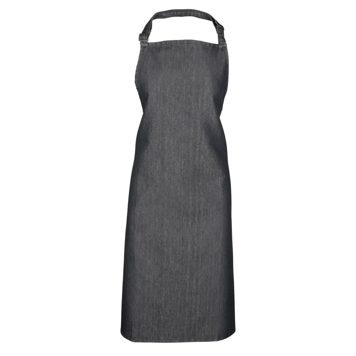 PR150: Colours Pocketless Bib Apron - The Staff Uniform Company