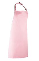 PR150: Colours Pocketless Bib Apron - The Staff Uniform Company