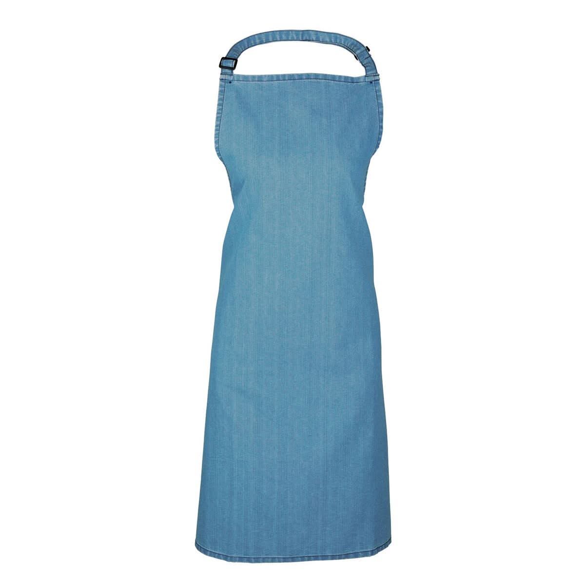 PR150: Colours Pocketless Bib Apron - The Staff Uniform Company