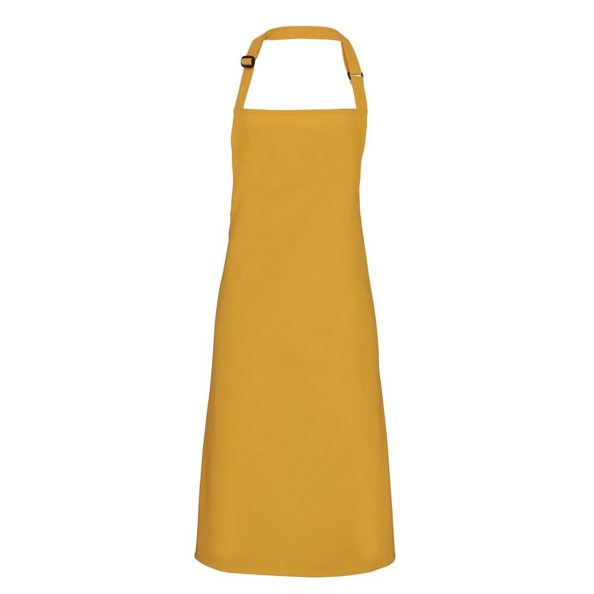 PR150: Colours Pocketless Bib Apron - The Staff Uniform Company