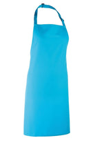 PR150: Colours Pocketless Bib Apron - The Staff Uniform Company
