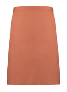 PR151: Colours Mid-Length Apron Aprons Premier Chestnut Regular
