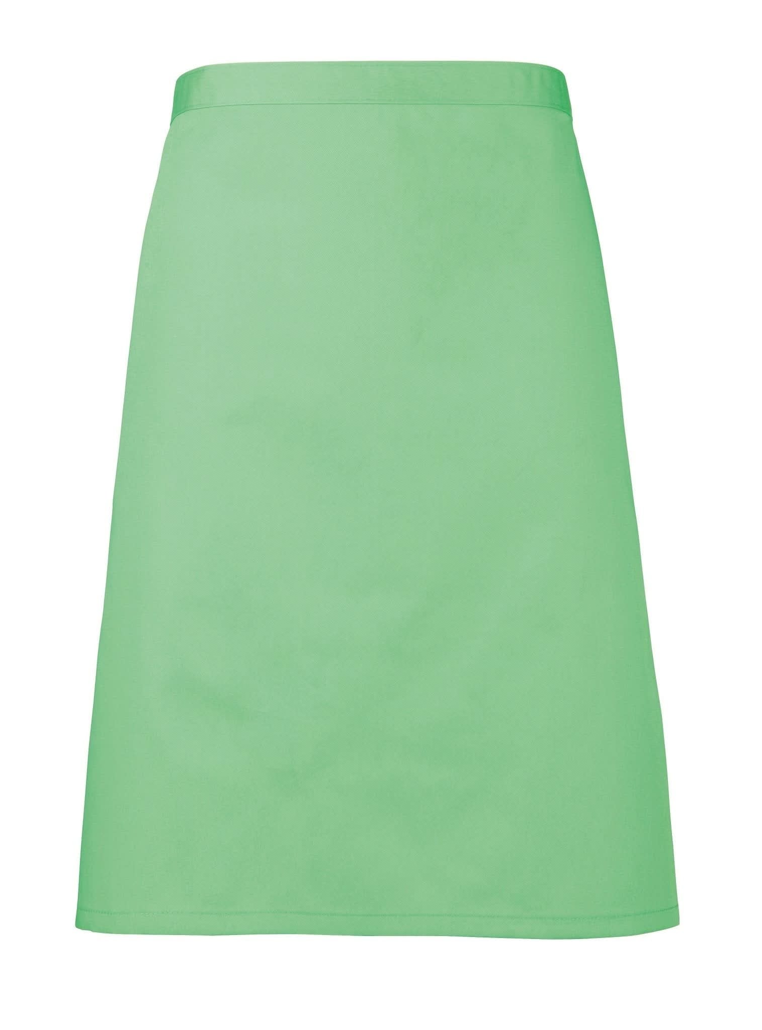 PR151: Colours Mid-Length Apron Aprons Premier Apple Regular