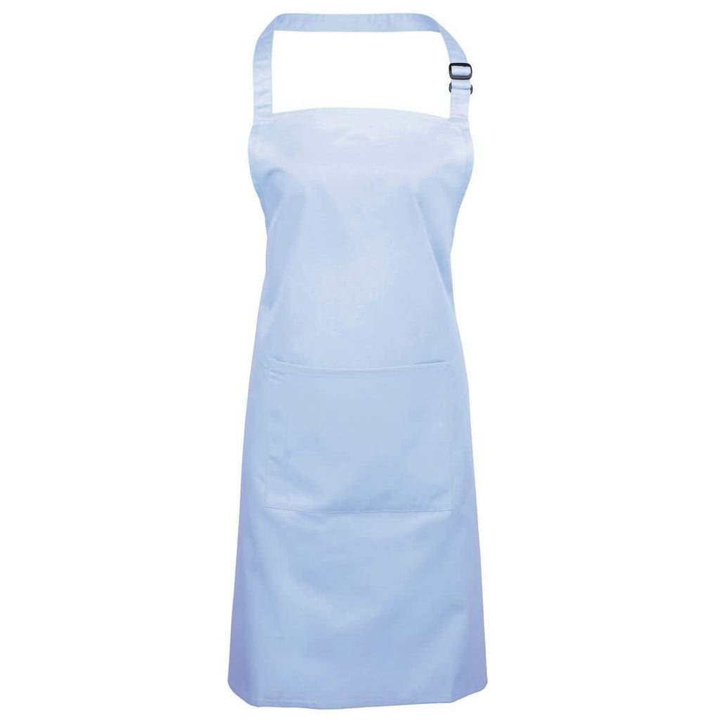 PR154 - Colours Bib Apron - with Pocket - The Staff Uniform Company