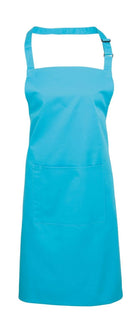 PR154: Colours Pocket Bib Apron - The Staff Uniform Company