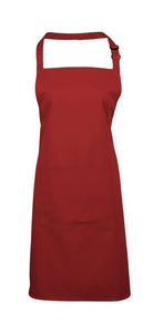 PR154: Colours Pocket Bib Apron - The Staff Uniform Company