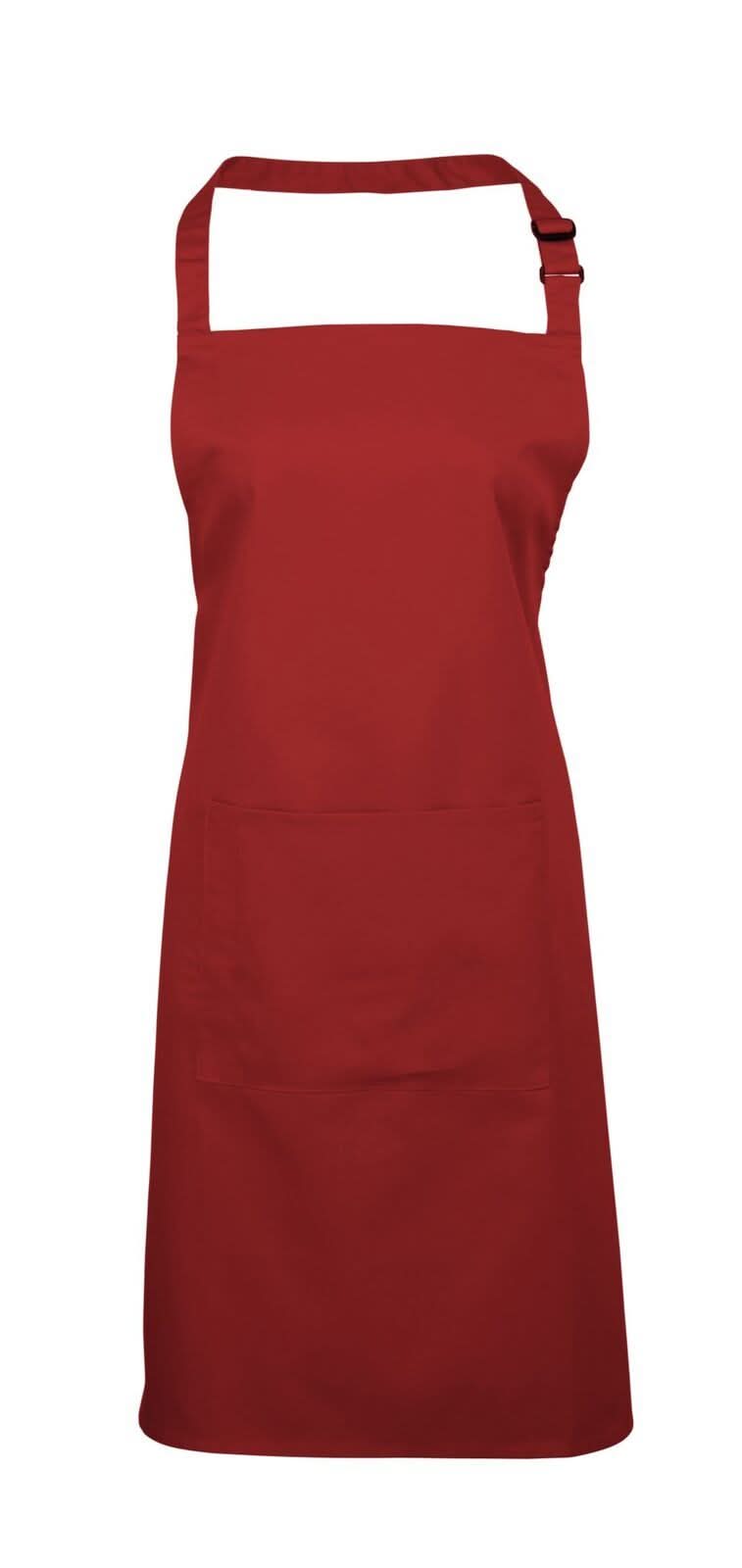 PR154: Colours Pocket Bib Apron - The Staff Uniform Company