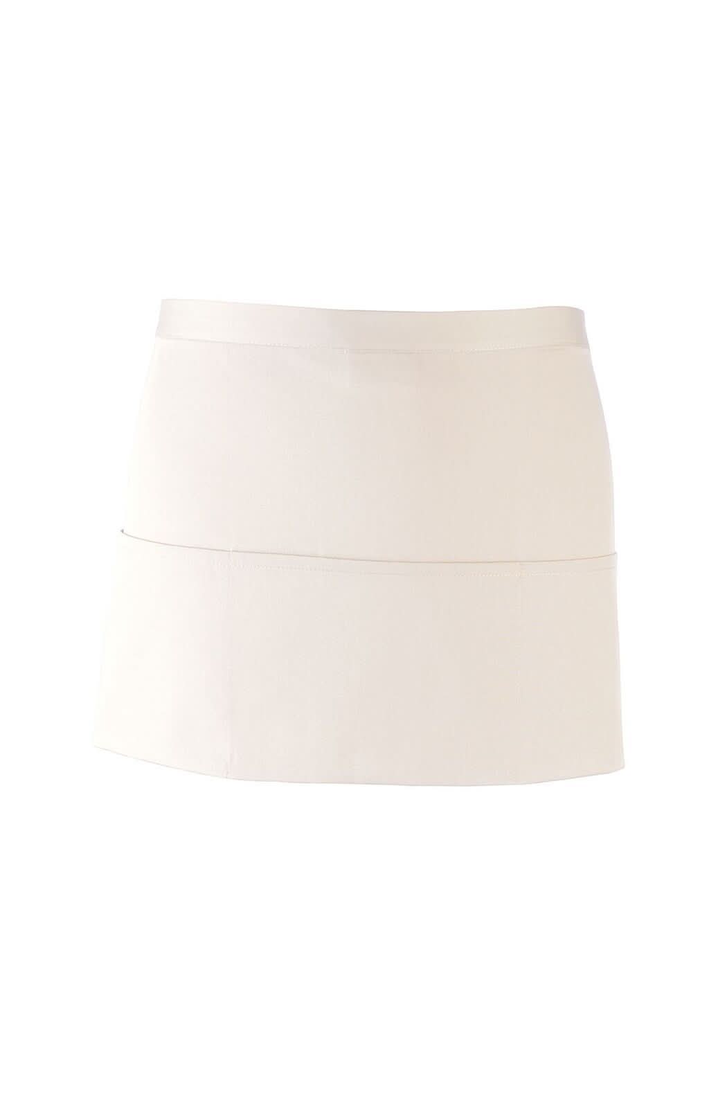 PR155: Colours 3 Pocket Apron Aprons Premier White Regular