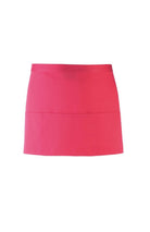 PR155: Colours 3 Pocket Apron Aprons Premier Hot Pink Regular