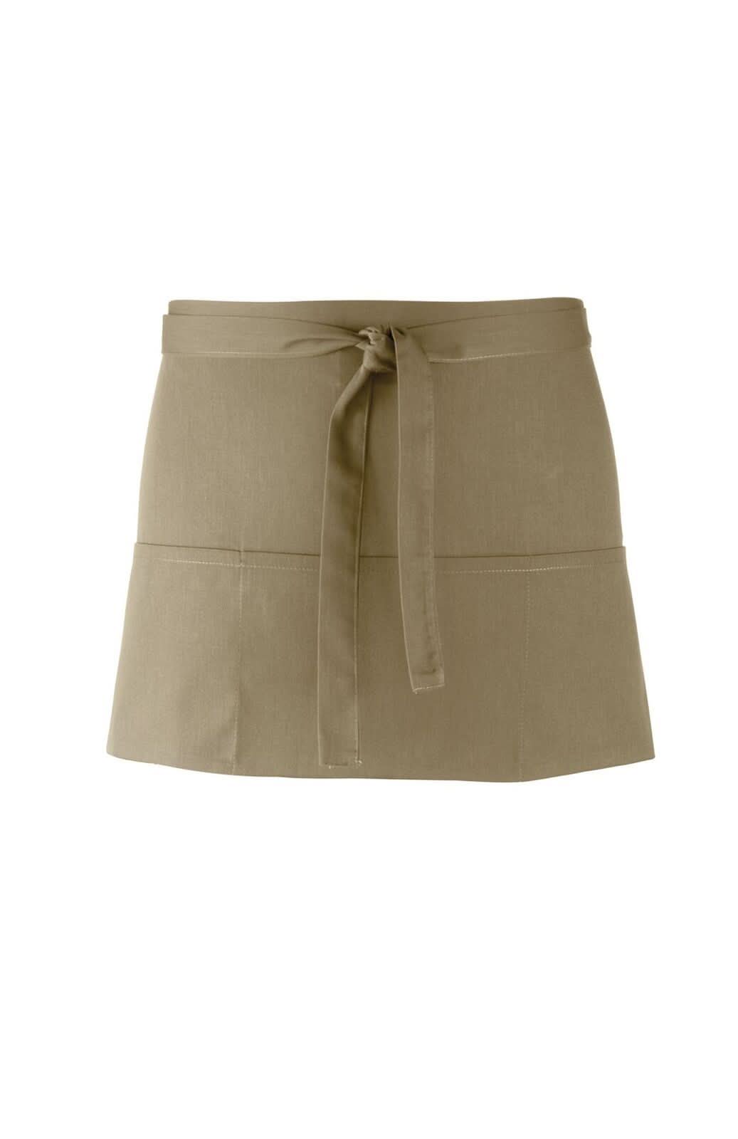 PR155: Colours 3 Pocket Apron Aprons Premier Olive Regular
