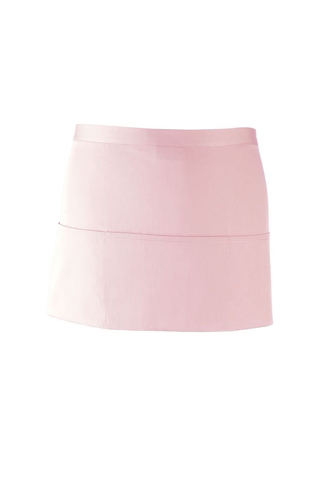 PR155: Colours 3 Pocket Apron Aprons Premier Pink Regular