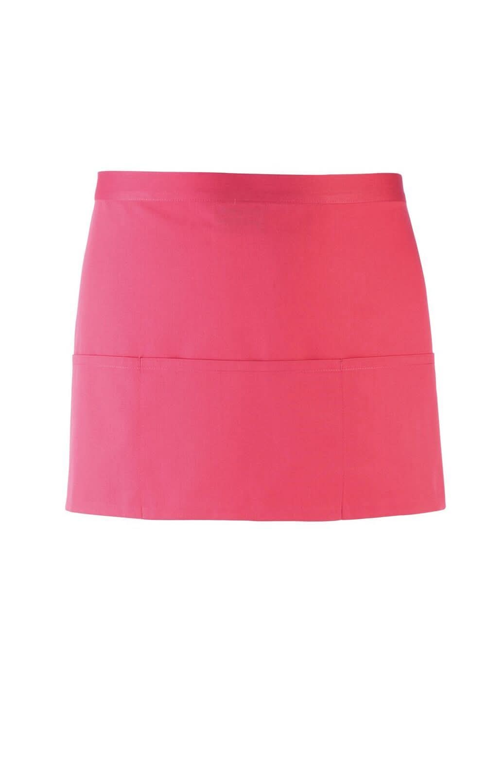 PR155: Colours 3 Pocket Apron Aprons Premier Fuchsia Regular