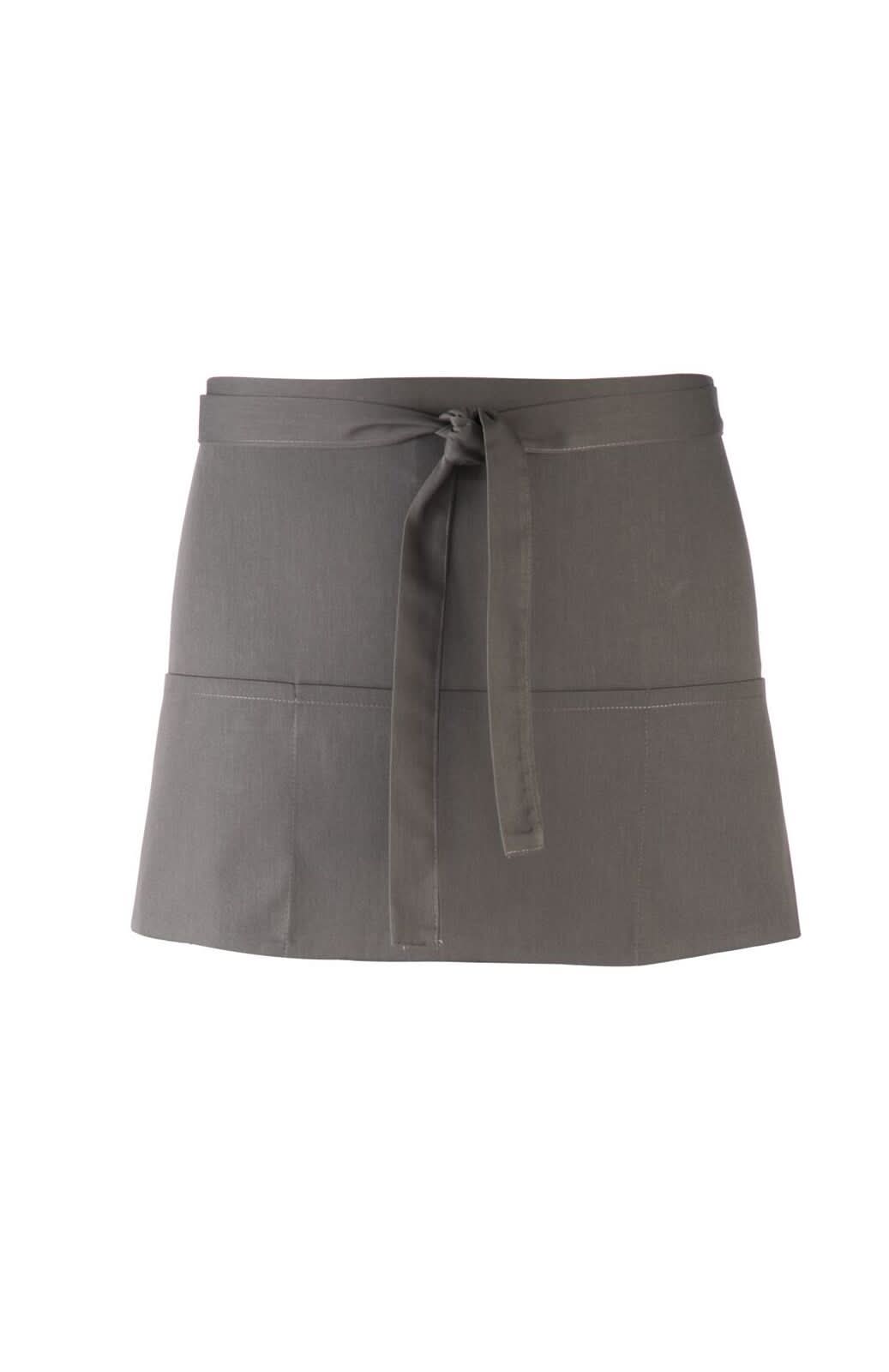 PR155: Colours 3 Pocket Apron Aprons Premier Dark Grey Regular