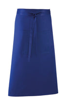 PR158: Colours Bar Apron Aprons Premier Royal Regular
