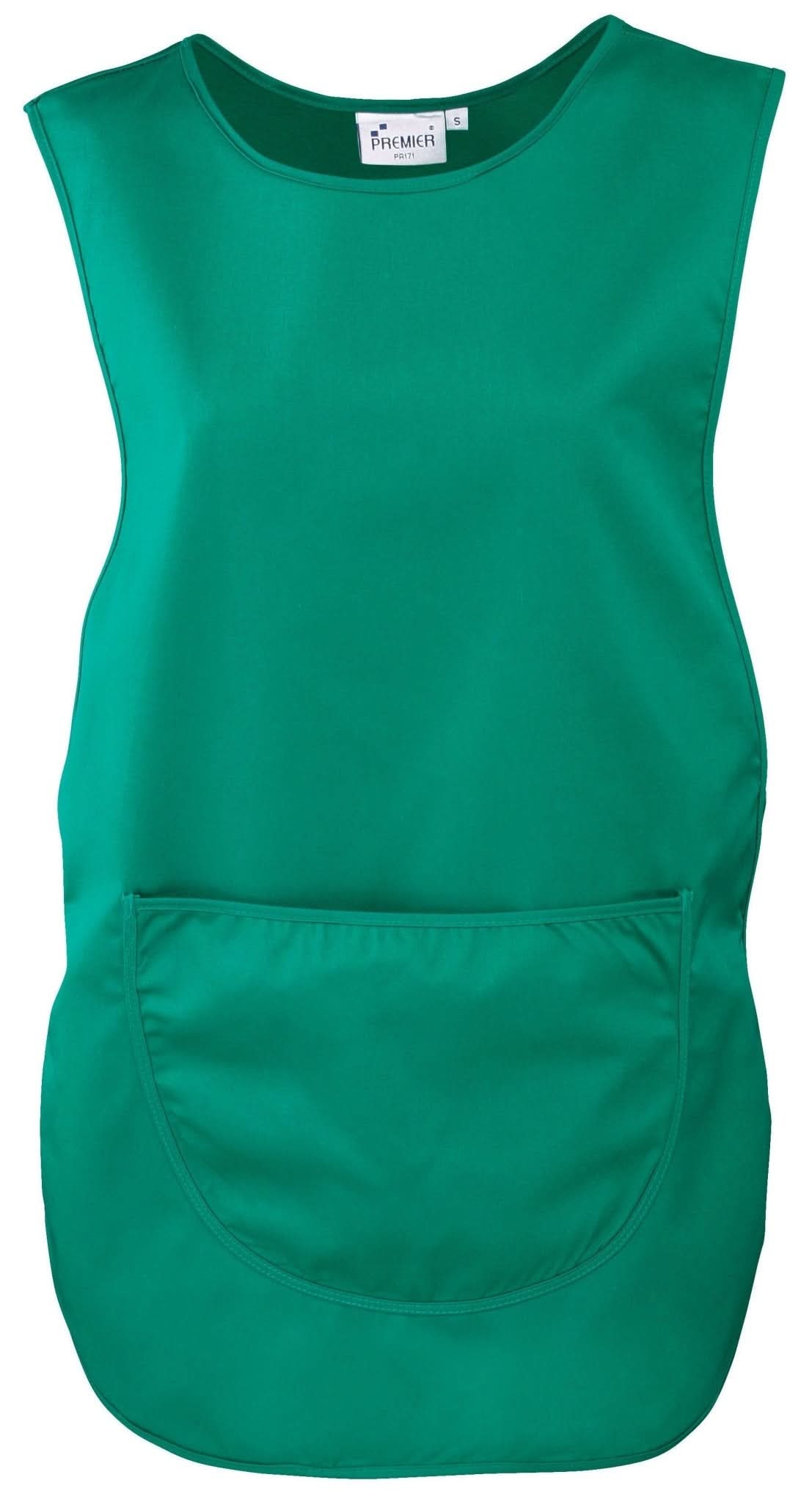 PR171: Ladies Pocket Tabard Tabards Premier Emerald S