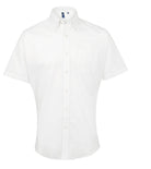 PR236: Men Short Sleeve Oxford Shirt Mens Short Sleeve Shirts Premier