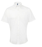 PR236: Men Short Sleeve Oxford Shirt Mens Short Sleeve Shirts Premier