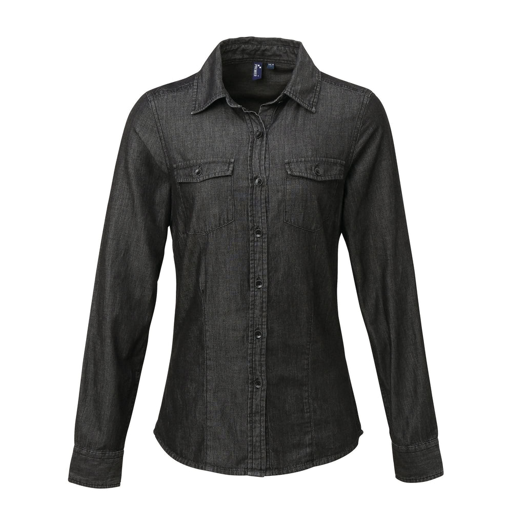 PR322 - Jean Stitch Denim Shirt - The Staff Uniform Company