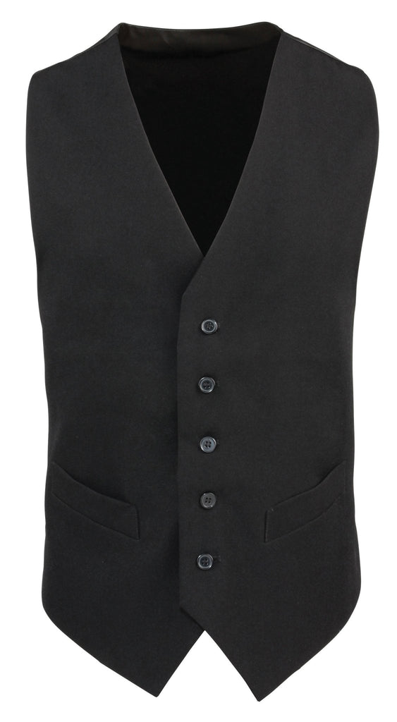 PR622 - Lined Polyester Waistcoat - The Staff Uniform Company