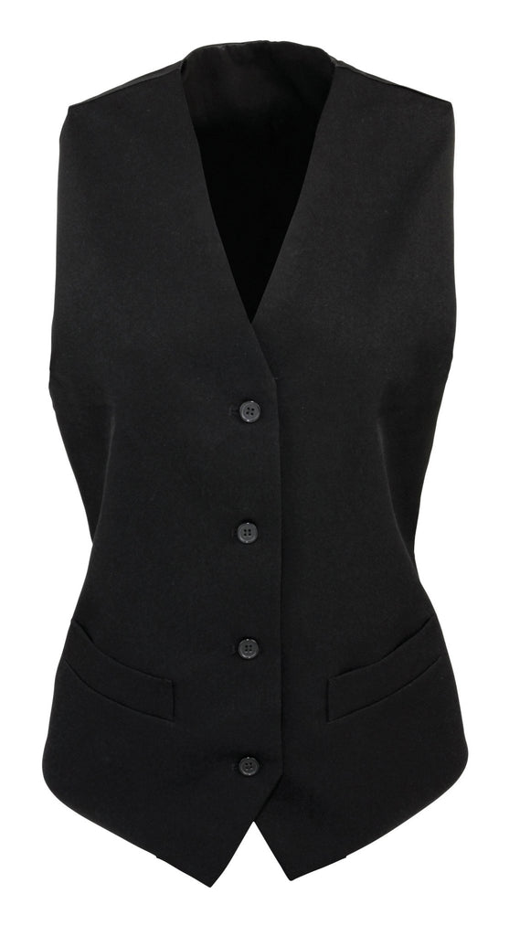 PR623 - Lined Polyester Waistcoat - The Staff Uniform Company