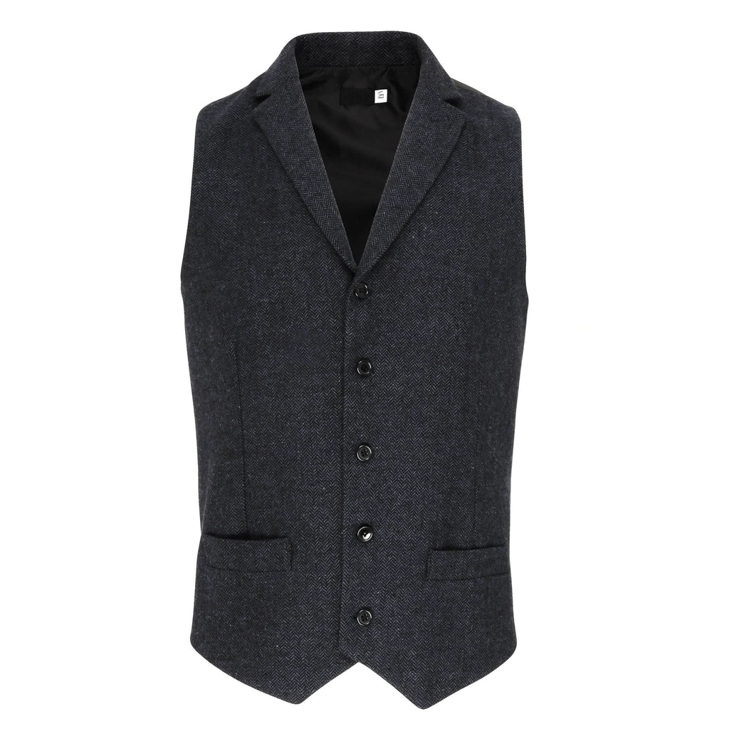 PR625 - Herringbone Waistcoat - The Staff Uniform Company