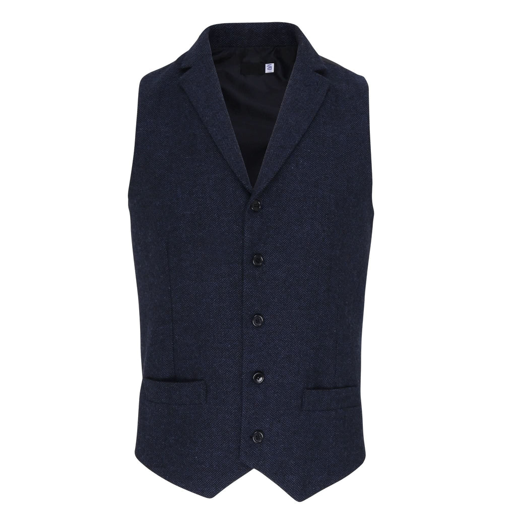 PR625 - Herringbone Waistcoat - The Staff Uniform Company