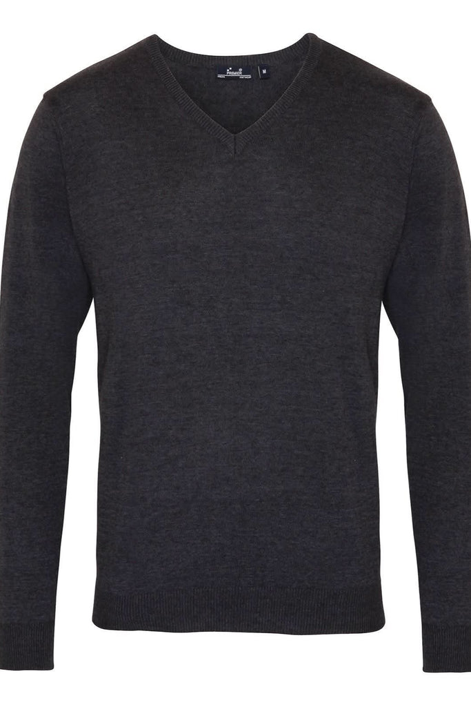 PR694 - Mens V-Neck Knitted Sweater - The Staff Uniform Company