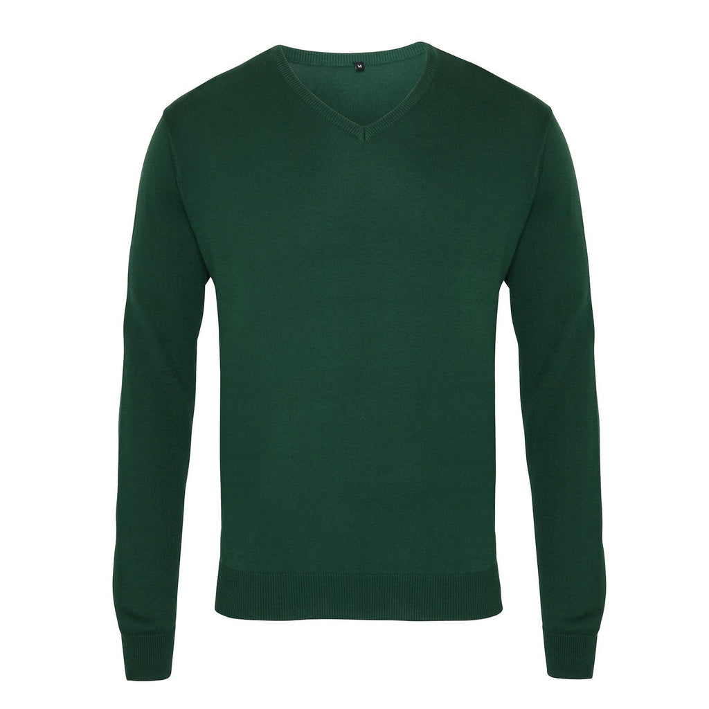 PR694 - Mens V-Neck Knitted Sweater - The Staff Uniform Company