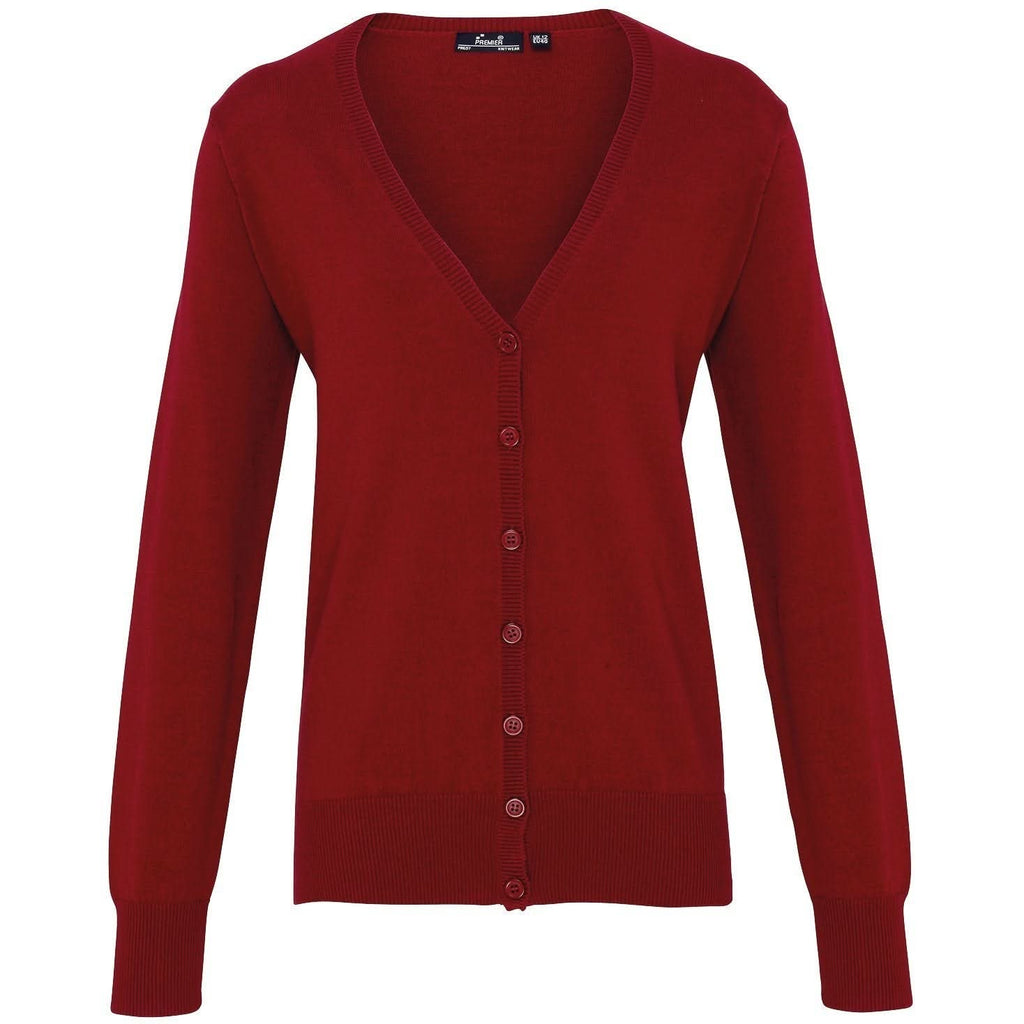 PR697 - Button Through Knitted Cardigan - The Staff Uniform Company