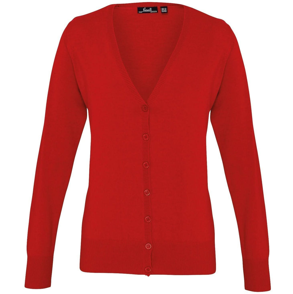 PR697 - Button Through Knitted Cardigan - The Staff Uniform Company