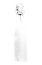 PR730: Ladies Plain Business Scarf Scarves Premier White Regular