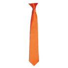 PR755: Colours Satin Clip Tie - The Staff Uniform Company