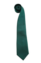 PR765: Colours Fashion Tie Ties Premier Bottle Green Regular