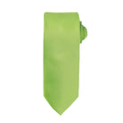 PR780: Micro Waffle Mens Tie Ties Premier Lime Regular